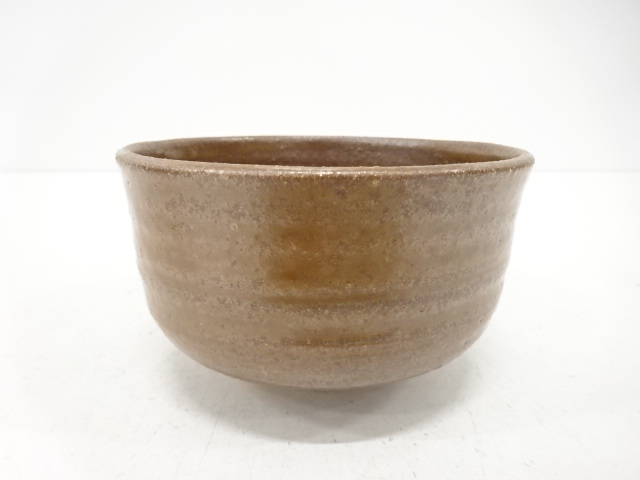 JAPANESE TEA CEREMONY / TEA BOWL CHAWAN / IRON GLAZE / ARTISAN WORK